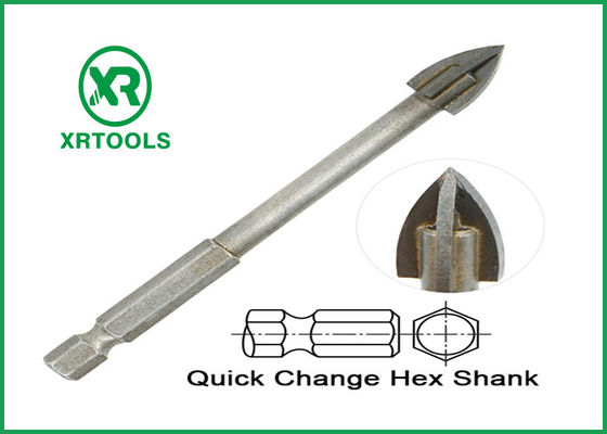 kopen Van de het Metselwerkboor van de hexuitdraaisteel het Metrische Uiteinde van het de Beetjes Dwarscarbide voor Glas/Keramische tegel online vervaardiging